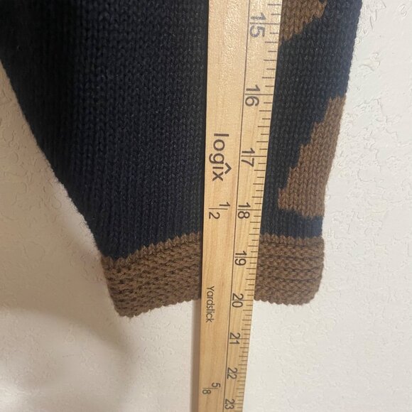 Vintage IB Diffusion Sequined Sweater Womens L Ramie Cotton Button Embellished F - Picture 11 of 13